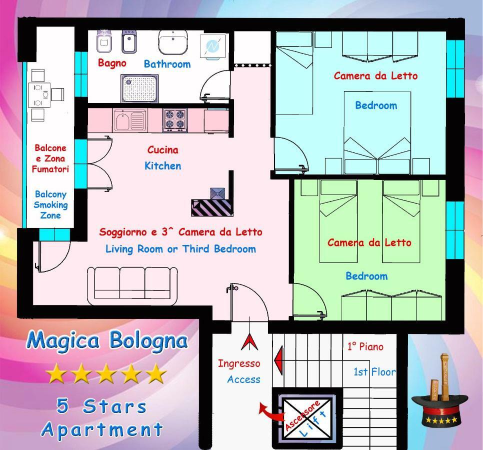 Magica Bologna Apartment Exterior photo
